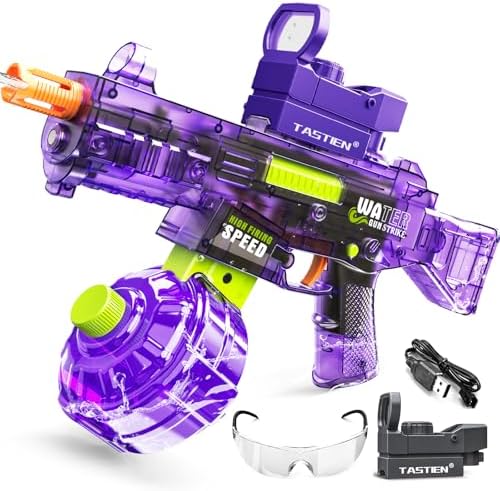 Electric Water Guns for Adults Kids, Automatic Water Gun up to 36 FT Range, 500+ Electric Water Blaster, Powerful Squirt Gun for Summer Cool Toys Pool Beach Party Water Fighting Gifts