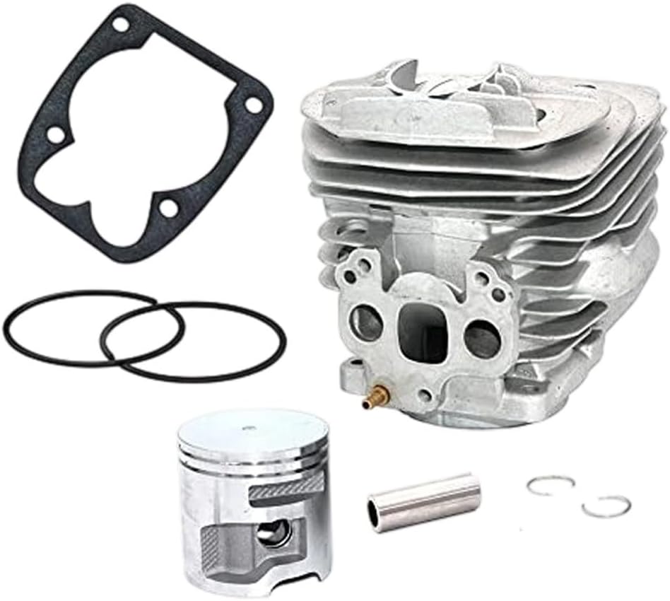 Robust 51mm Cylinder Piston Assembly For 576XP & 570 II Chainsaws Replace 544367404 575257406 With Focus On Thermal Management And Strength