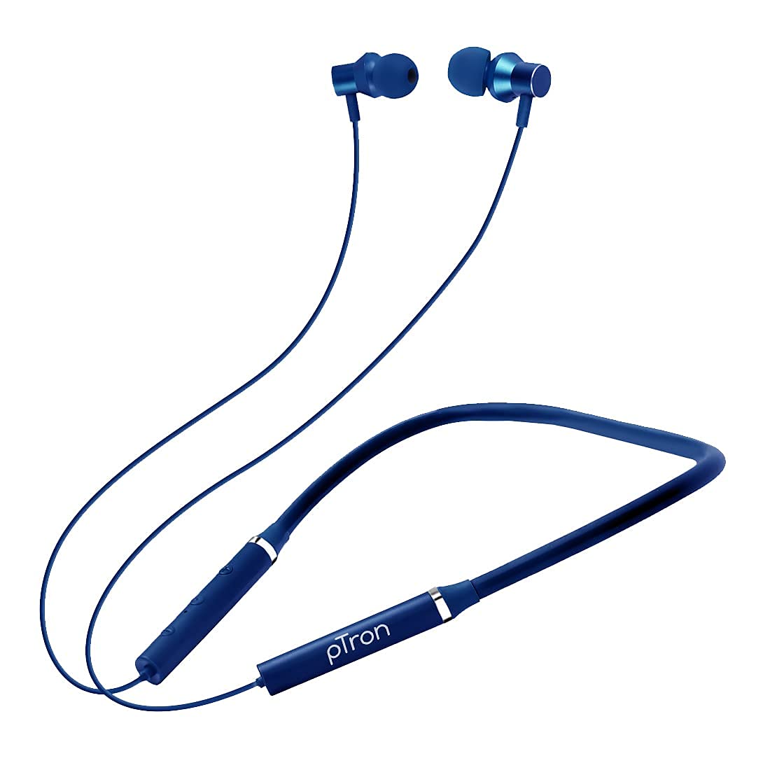 (Refurbished) Ptron Tangentbeat Bluetooth 5.0 Wireless In Ear With Deep Bass, Ipx4 Sweat/Waterproof Magnetic Earbuds, Voice Assistant, Passive Noise Cancelation & With Mic - (Dark Blue) (B099NDYVQ9) Amazon Price History, Amazon Price Tracker