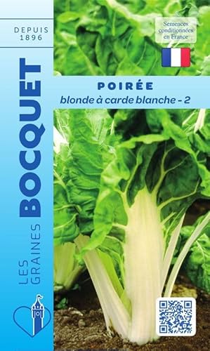 Sachet de graines de Poirée blonde à carde blanche-2-6 g - légume tige - LES GRAINES BOCQUET