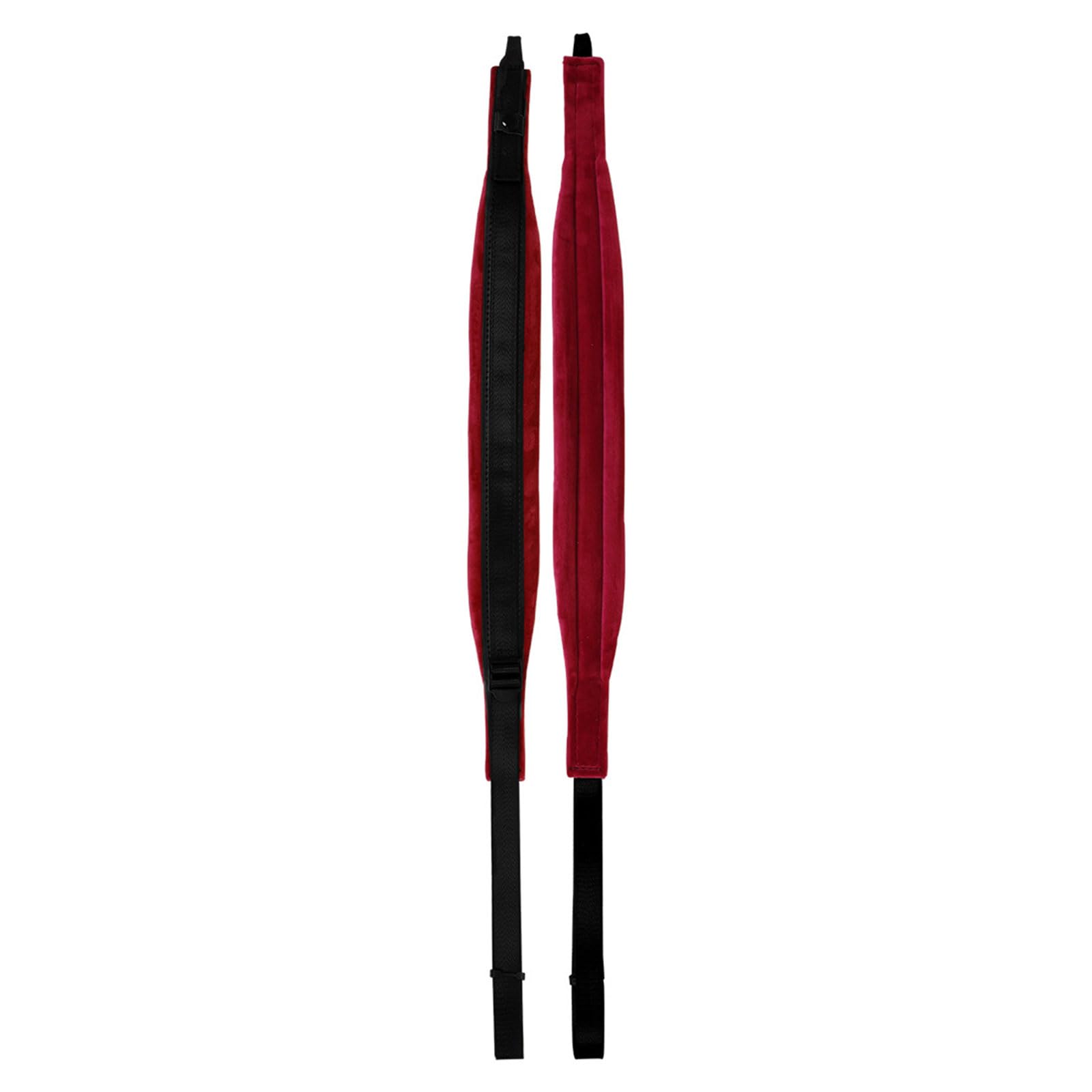 Correa de acordeón ajustable, arnés de hombro profesional, Classic, Rojo, Nailon y Terciopelo