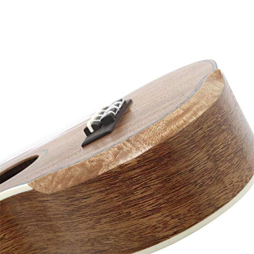 KEPOHK 23 pouces musique ukulélé panneau acajou guitare élégante avec sac chaîne Capo 23 pouces couleur bois - Les Beatles, Paul McCartney, John Lennon, RIngo Starr, George Harrison KEPOHK 23 pouces musique ukulélé panneau acajou guitare élégante avec sac chaîne Capo 23 pouces couleur bois – Image 6
