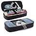 Produktbild Boston Terrier Federmäppchen Big Capacity Bleistiftbeutel Durable Makeup Pen Pouch mit Doppelreißverschluss Stifthalter für Schule/Büro