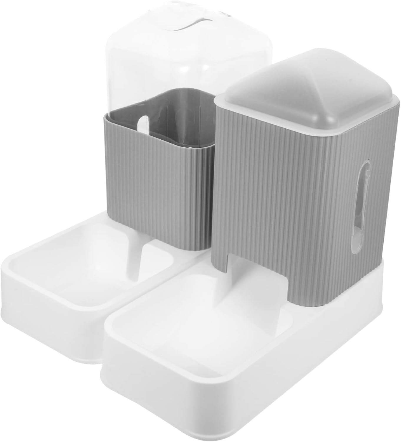 Automatic Pet Feeder Dispenser for Dogs and Cats Durable Food Bowl with Bite-Resistant Material Convenient for Home Use Saving Feeding