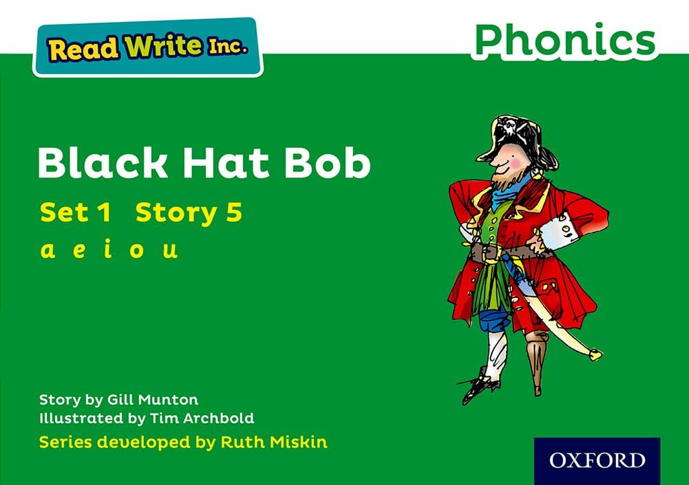 Black Hat Bob (Green Set 1 Storybook 5) (Read Write Inc. Phonics)