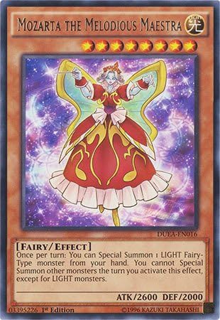 YU-GI-OH! - Mozarta La Maestra Melodiosa (DUEA-EN016) - Duelist Alliance - 1ª Edición - Raro disponible en Yaxa Guatemala