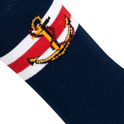 Image of Mysocks Unisex Extra Fine Combed Cotton Crew Socks |Colourful Designs | Seamless Toe | Make Your Steps Enjoyable