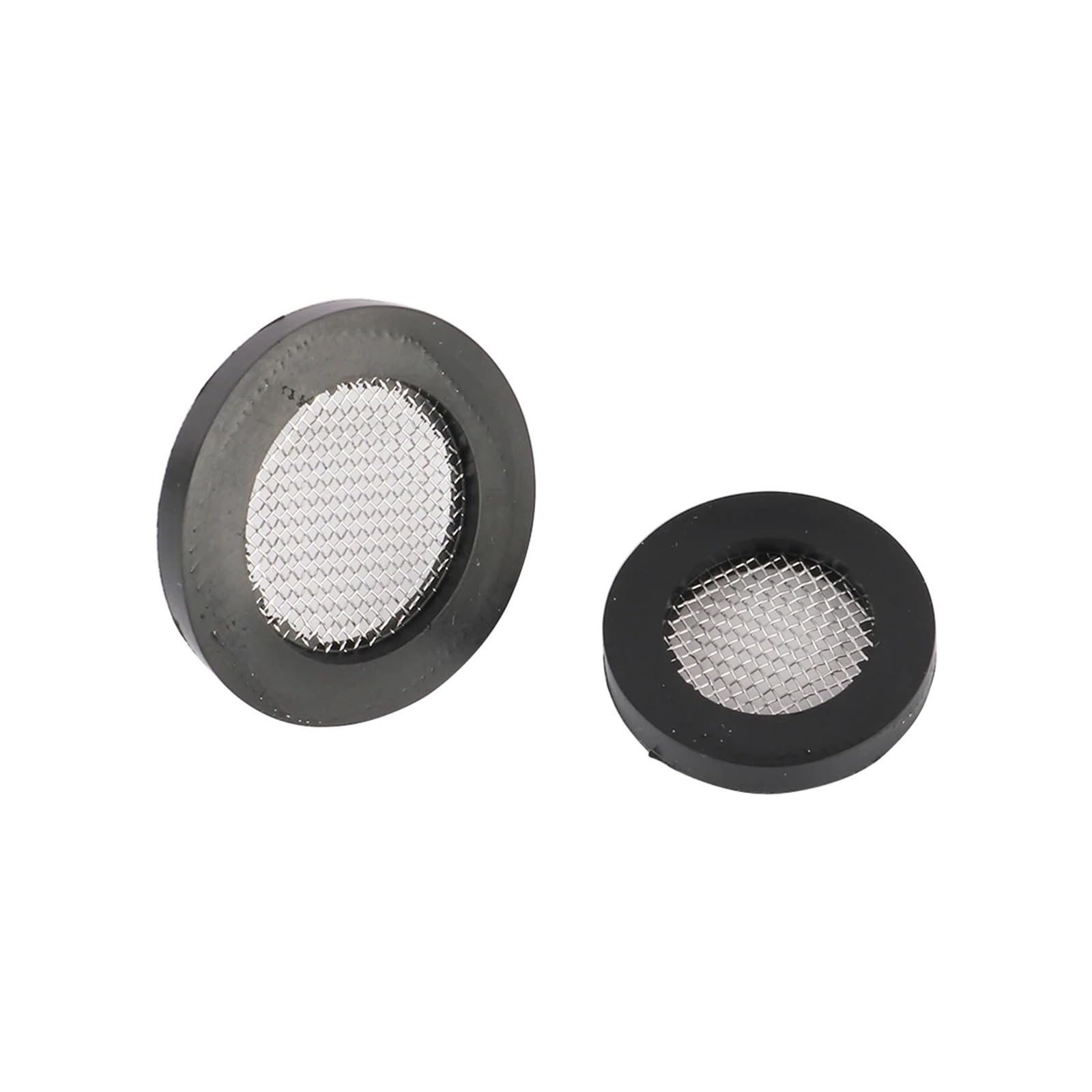 6 Stück Gummidichtungen Mit 40 Mesh Netzfilter Wasserschlauch Dichtung O-Ring Unterlegscheiben Duschkopf Einlassrohr Wasserhahn Ersatzteil(24mm Filter)