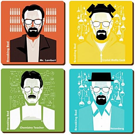 Breaking Bad Coaster Set (4)