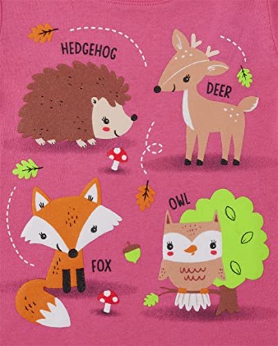 The Children's Place Baby-Girls and Toddler School Days Long Sleeve Graphic T-Shirts,Multipacks Fun Education 4-Pack 4T - image 3
