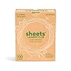 Sheets Laundry Club – Liquidless Laundry Detergent Sheets, 100 Loads – Fresh Linen Scent, Eco-Friendly, Quick-Dissolving Formula, Hypoallergenic, Septic Safe, Plastic-Free Packaging – 50 Sheets