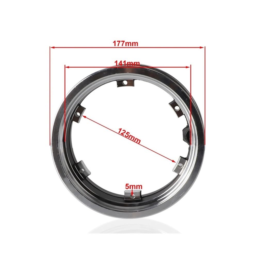 Anello mozzo integrato da 6,5 ​​pollici adatto for cerchio Dualtron Mini 5 Dualtron