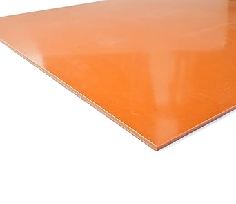 3x300x400mm Red Bakelite Phenolic Laminated Resin Sheet Plate Board PCB Used in Electrical and Electronic Fixtures, DIY and Crafts