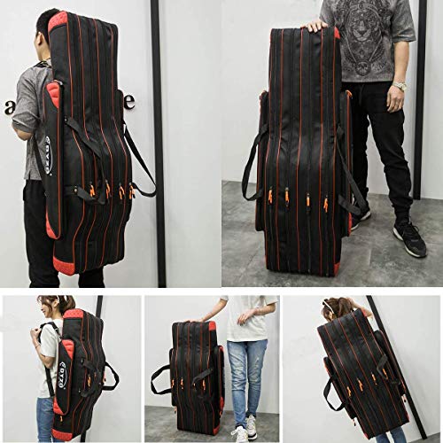 TentHome Allround Rutentaschen Rutenfutteral Angelrute Zubehör Angelrucksack Anglertasche Angelkoffer – Bild 4