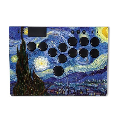 MightySkins Skin Compatible with Razer Kitsune - Starry Night | Protective, Durable, and Unique Vinyl Decal wrap Cover | Easy to Apply & Change Styles | Made in The USA