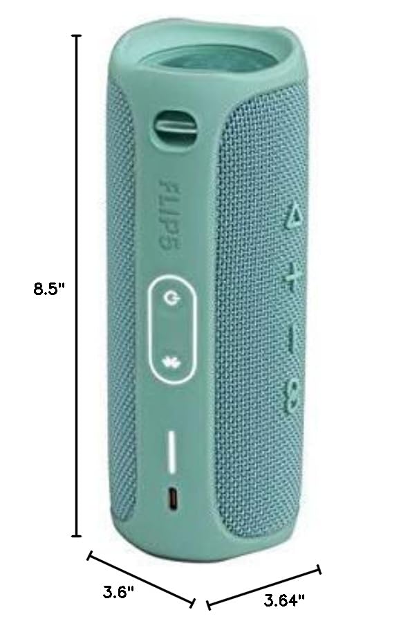 Image of JBL FLIP 5 Waterproof Portable Bluetooth Speaker - Teal (Renewed)