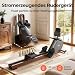 YOSUDA 2026 Rudergerät für zuhause, 60kg Magnetwiderstand, 32 Stufen, Rudermaschine Klappbar Holz mit App/Bluetooth, Selbstversorgendes Display, TÜV Zertifiziert, Echtholz, Ultra-leise, 200 cm/180kg