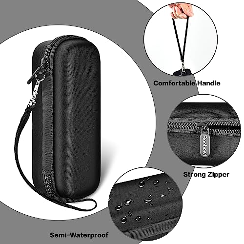 Case Compatible with Pumteck Electric Ball Pump, Smart Air Pump Portable Ball Inflaor Storage Bag for GPUTEK/for Teffim, Pump Holder Container for Basketball Accessories - (Box Only) (Black) - Thumbnail 3
