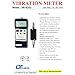 VB‑8202 Vibrometer/Vibration Analysis Meter/Digital Vibration Tester – Accurate Industrial Machine Monitoring, Large Display, Data Hold, RS‑232 for Equipment Diagnostics, Motors.