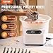 VEVOR 450W Direct Drive Pottery Wheel, 11 inch Forming Machine for Adults with LCD Touch Screen Foot Pedal, 50-300RPM Speed Adjustable Clay Potter's Wheel, for Ceramic Work Art Craft Home DIY, White
