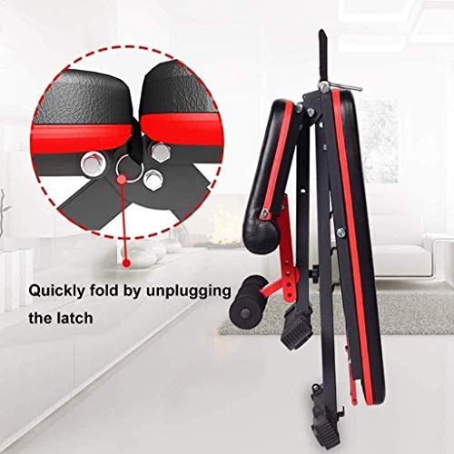 OTQEFTN Adjustable Weight Bench,Exercise Equipment Gym Bench Exercise Bench Adjustable Bench with Dumbbells Indoor Fitness Equipment Abdominal Exercise Bench Abdominal Training Bench