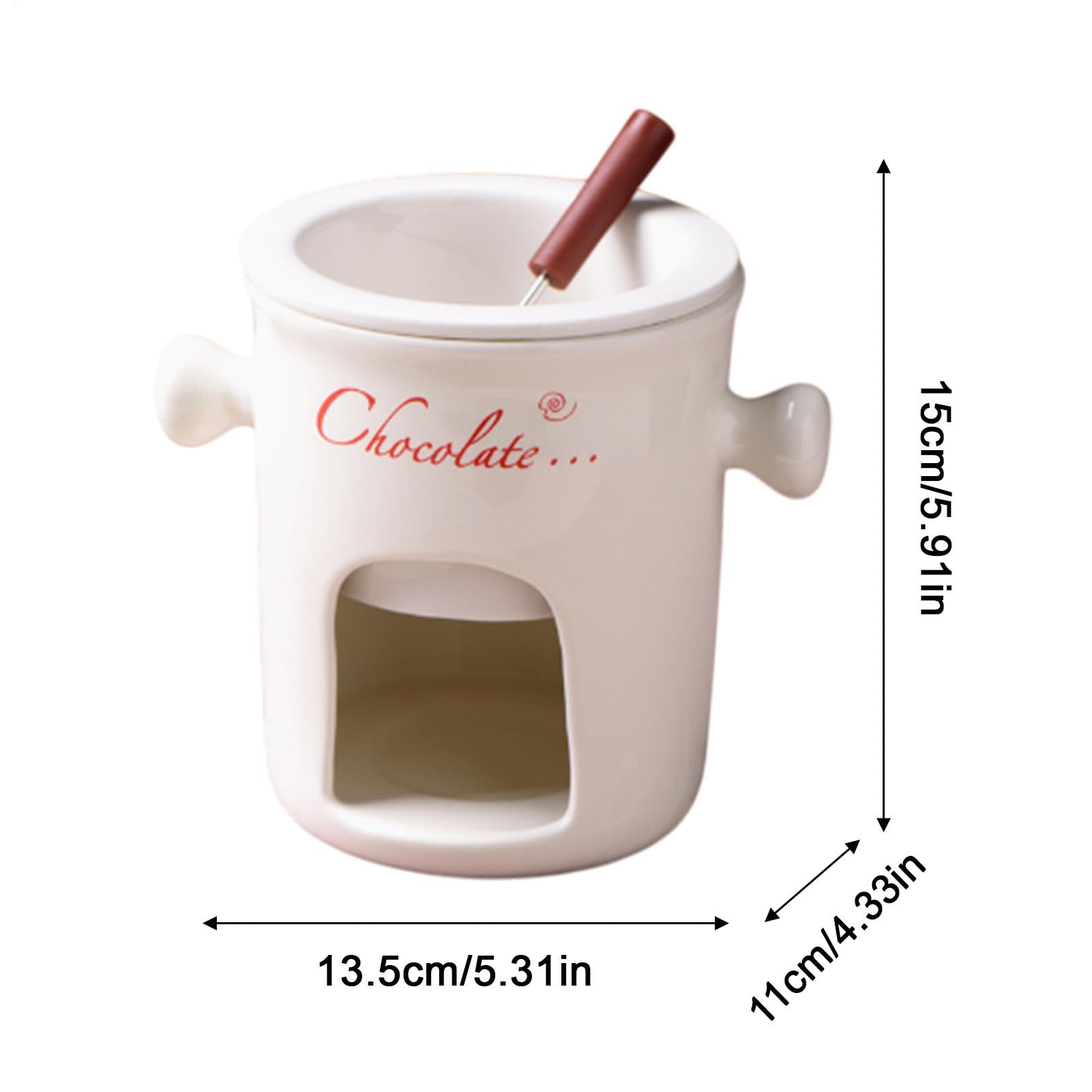 Pentola Sciogli Cioccolato Piccole Tazze Fondenti Compatte Per Fonduta Di | Caramelle Picnic, Tè Pomeridiano, Spiagge, Feste, Buffet, Natale, San , Compleanno