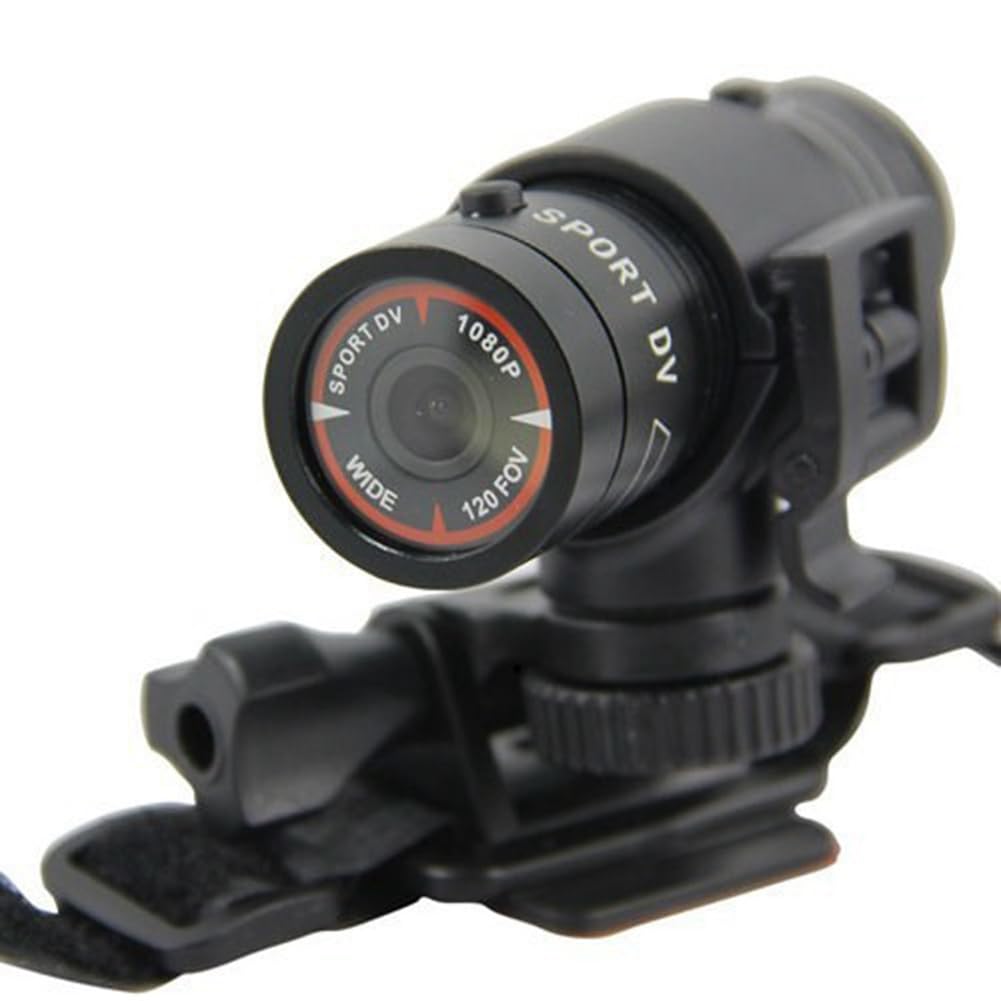 F9 Mini Sports Camera 1080P 200W Outdoor Equitazione da Moto Sport DV Videocamera Videocamera per Bicicletta Impermeabile
