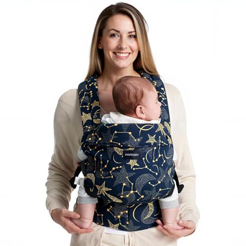 Momcozy Marsupio Neonato Ergonomico e Confortevole, Leggero e Facile da