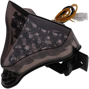 New Motorcycle Motor LED Turn Signal Brake Rear Tail Light for Yamaha YZF R1 2009-2014 - Smoke