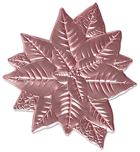 Sizzix 3-D Impresslits-Cartella Per Goffratura, Colore: Poinsettia Di Kath Breen, 665354, Multicolor, Taglia Unica