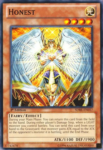 YU-GI-OH! - Honest (SDBE-EN017) - Structure Deck: Saga of Blue-Eyes White Dragon - 1st Edition - Common