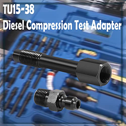 Lng-Tu-15-38 Diesel Compression Test Adapter For 6.6L Duramax Engines Used With Diesel Compression Tester Tu-15, M10 X 1.25 Mm #TOP1