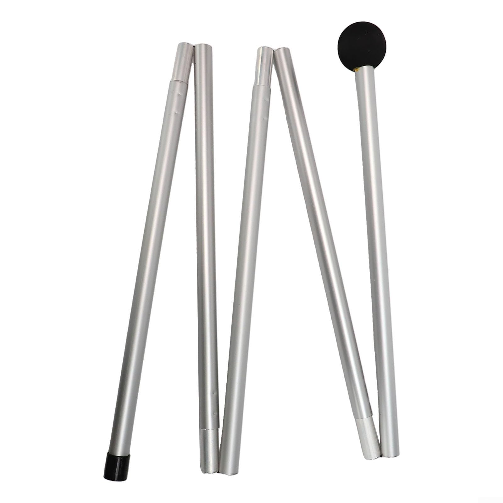 GLFLOW Telescopic Tent Poles,Adjustable Camping Tent Poles,1.6/2m Foldable Beach Canopy Tent Pole For Camping Party(5 section)