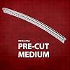 StewMac Pre-Cut and Pre-Radiused Guitar Fretwire Set - Medium/Medium 12 Radius Nickel Silver Fretwire - 24-Piece Pack for Guitar Fret Repair and Refretting