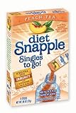 Snapple Diet Singles To Go Tea, Peach, 8-Count (Pack of 6)
