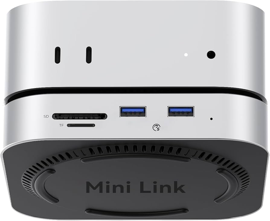 Amazon.com: ORICO MiniLink Mac mini M4 Dock & Stand, Hub with 2