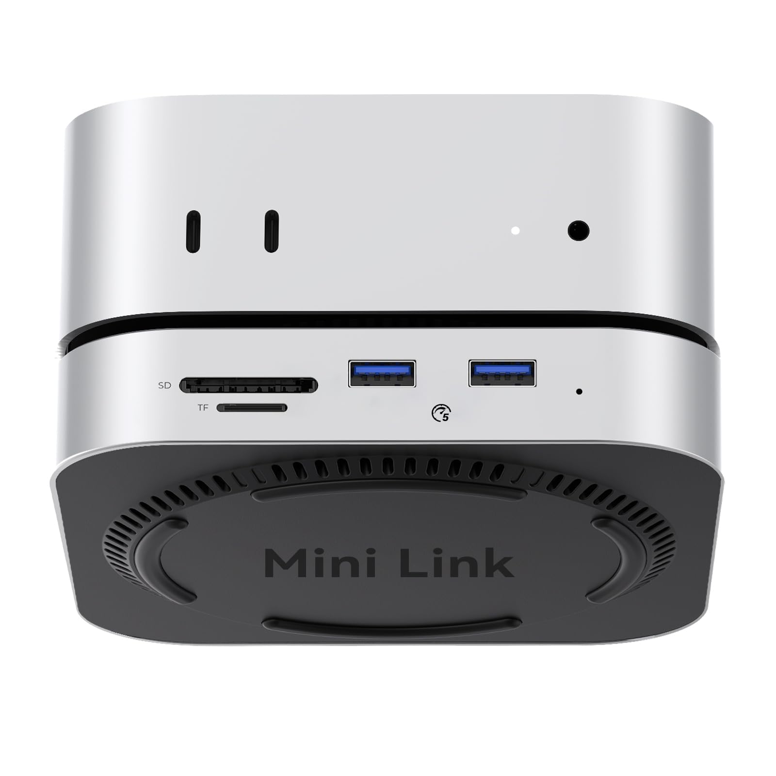Amazon.com: ORICO MiniLink Mac mini M4 Dock y soporte, Hub con 2