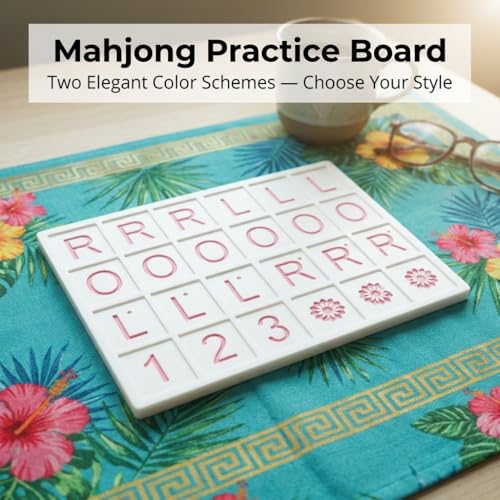 Tablero de práctica Mahjong para fichas americanas miniatura 4