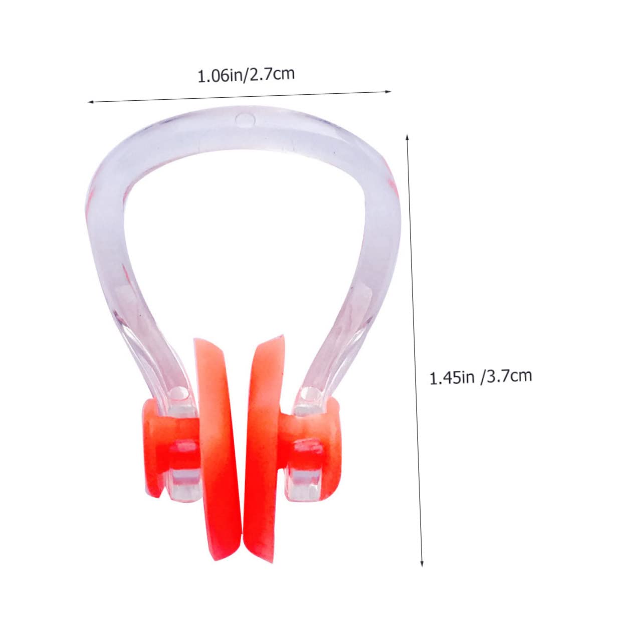 BRIGHTFUFU 20Pcs Nose Clips for Swimming Comfortable Nose Protectors Mixed Colors Durable Swimming Accessories for Adults for Pool Use