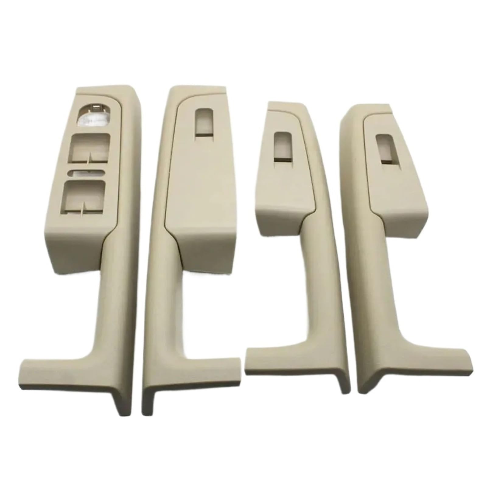 JYUTDW for Skoda for Superb 2008-2013 Car Interior Handle Inner Door Armrest Panel Pull Inner Door Handle Car(4PCS Beige)