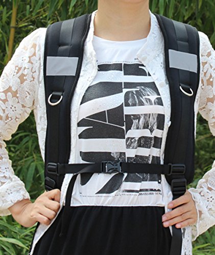 123Arts 1 Pair Waterproof Pvc Adjustable Shoulder Strap Replacement For Backpack #TOP3