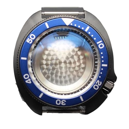 1�� 44mm ���v�P�[�X�K���X �`���v�^�[�����O�t�� NH35 NH36NH34 ���[�u�����g 28.5mm �_�C���� ���ǌ^�}�O����(Black Chapter 5)