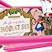 Queen of Hearts Flamingo Croquet - Alice in Wonderland Themed Croquet set for adults for kids. 4 Player wooden croquet set by Professor Puzzle.