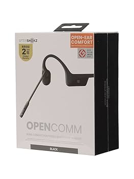 AfterShokz OpenComm ASC100 骨伝導ヘッドセット SHOKZ 旧AfterShokz アフターショックス OPENCOMM 骨伝導 ヘッド