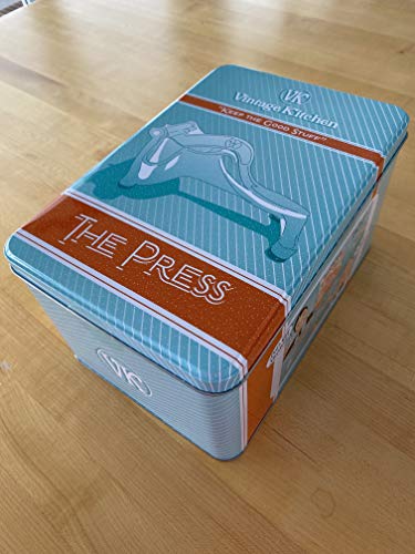 Vintage Kitchen's The Press, All White Powder Coated Cast Aluminum Fruit Press. Citrus Fruit Press #TOP1