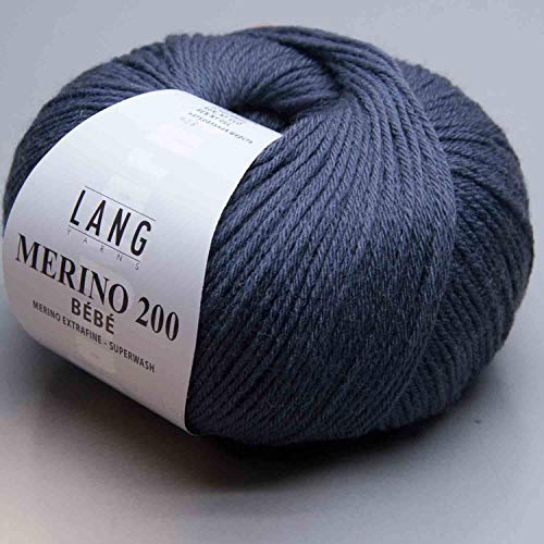 Lang Yarns - Filato in lana merino, 200 bebé, 0334...