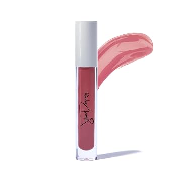 Jillian Dempsey Lip Gloss, Hydrating Plumping High-Shine, Delux Mauve