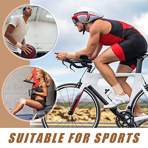 Foam Sport Underwrap, 12 Rolls Non-Adhesive Sport Pre-Wrap Tape For Athletic Ankles Wrist Knees (Skin Color) #TOP4