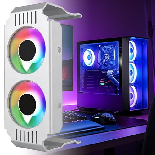 Dissipateur CPU avec double ventilateur 120 mm ARGB pour PC gaming