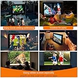 PioMue Inflatable Movie Screen, Outdoor Projector Screen with Air Blower,Repair Kit,Supports Front and Rear Projection, Blow Up Screens for Outside Backyard 14FT - Image 8